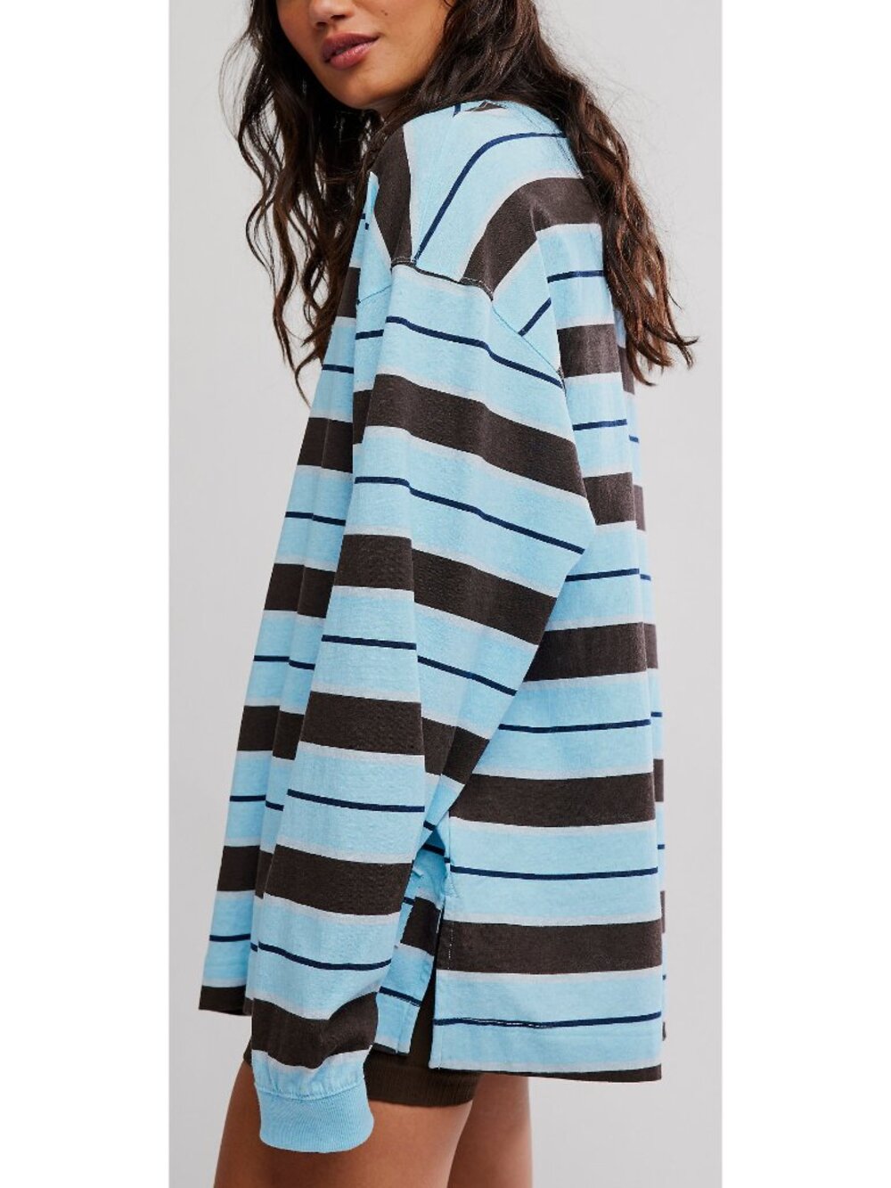 🆕 FP MOVEMENT Printed Hustle Layer / Bright Blue Chocolate - Picture 4 of 6